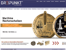 Tablet Screenshot of dreipunkt-verlag.de
